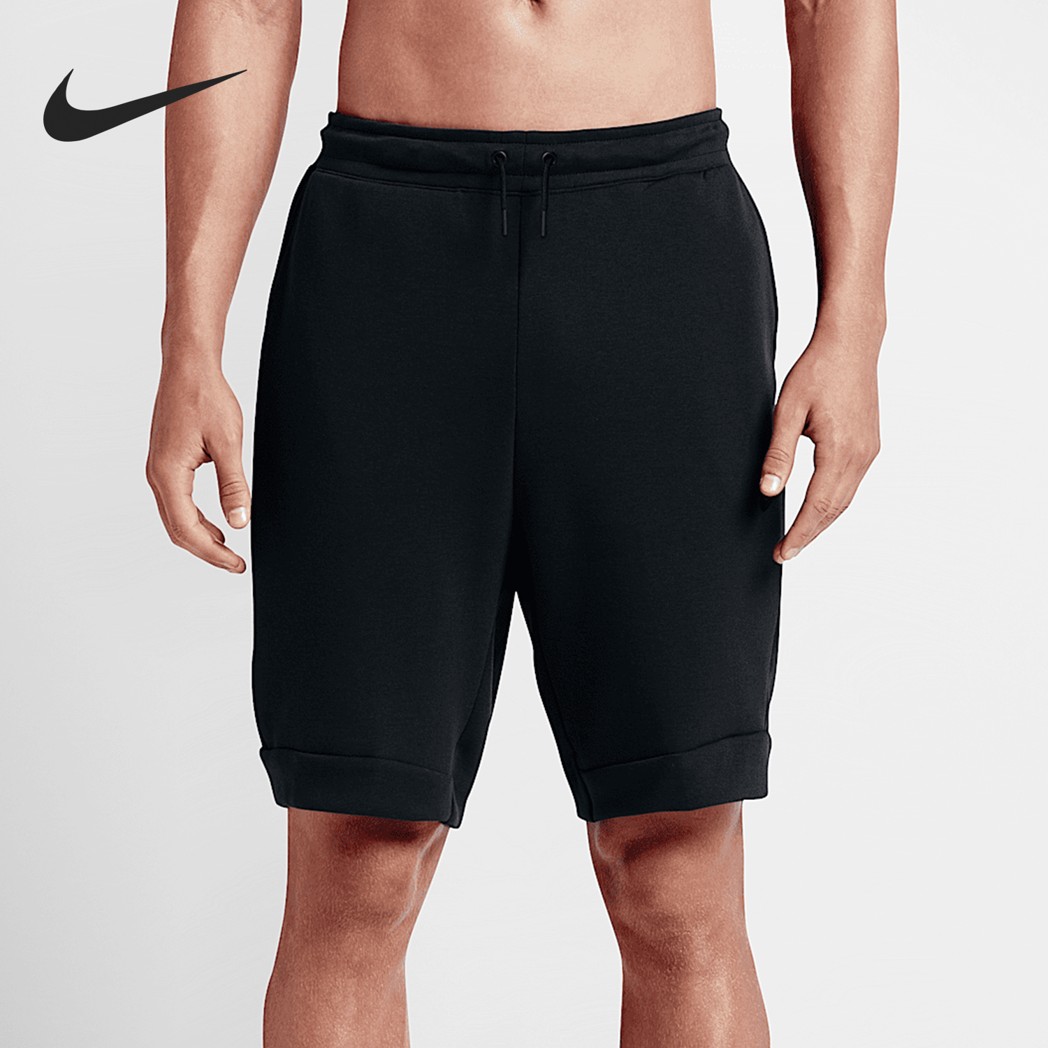 Nike/耐克正品夏季新款男士宽松透气针织运动短裤805161-010