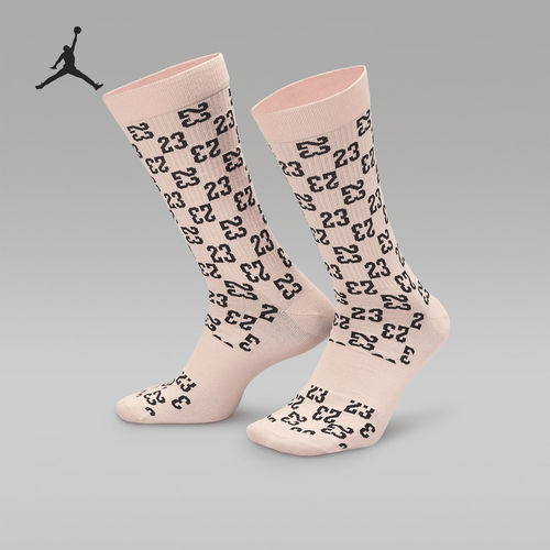 Nike/耐克正品JORDAN男女时尚透气运动袜一双装FJ6823-623
