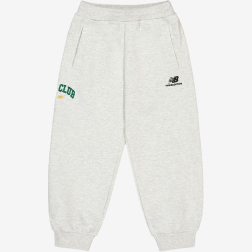 New Balance新百伦正品儿童针织中腰透气束脚运动裤4LE13123-MGR
