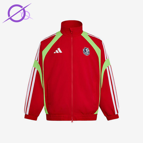 Adidas/阿迪达斯正品男女同款宽松立领拉链登场夹克LG1974