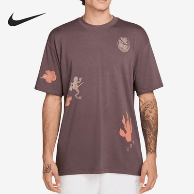 Nike/耐克正品圆领套头休闲短袖T恤新款男短袖T恤II3730-502
