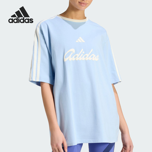 Adidas/阿迪达斯正品空LUXTIROLOSET-SHIRT女经典短袖T恤KT2782