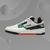 李宁休闲鞋 经典 男鞋 正品 001BTC板鞋 休闲时尚 男低帮运动鞋 AECR001