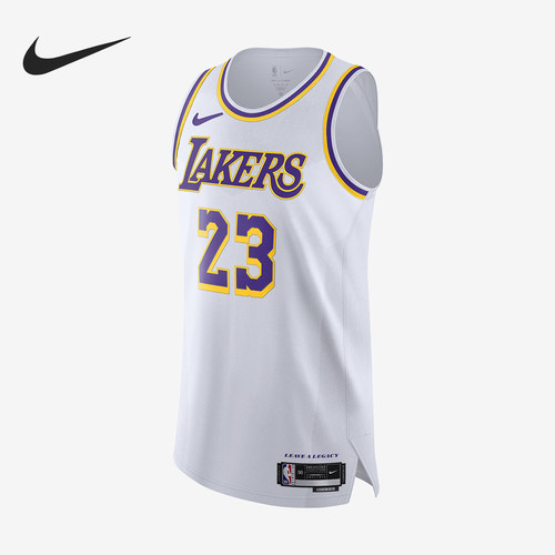 Nike/耐克正品洛杉矶湖人队男士干爽舒适透气球衣DM5911-100