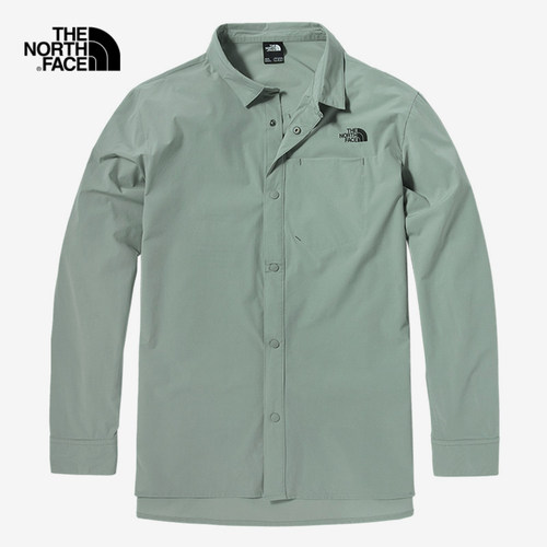 TheNorthFace/北面2021春夏新品户外男款休闲防水长袖衬衫4NCQ