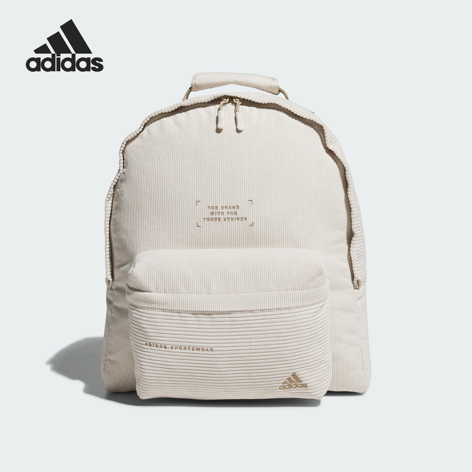 阿迪达斯女士运动户外便携双肩包