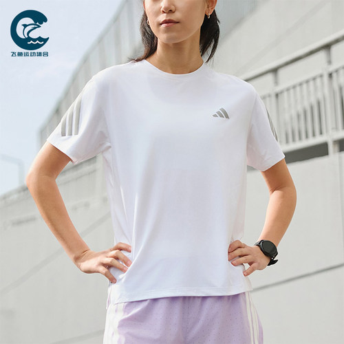 Adidas/阿迪达斯正品2026年新款女士轻便经典休闲短袖T恤JZ5115