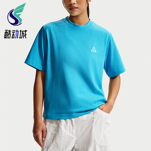 Nike/耐克正品夏季款女士日常休闲简约经典运动短袖T恤DJ3647-416