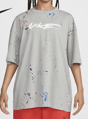 Nike/耐克正品休闲运动新款女士圆领简约透气短袖T恤FZ0284-042