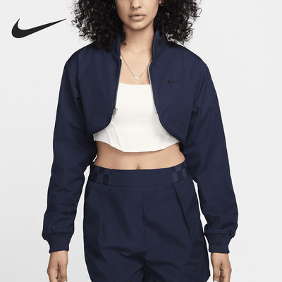 Nike/耐克正品 Sportswear女子短款拉链开襟夹克FN2241-451