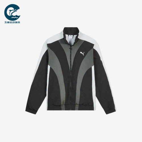 Puma/彪马正品T7Track夹克男防风立领梭织经典夹克外套638801-01