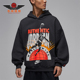 Nike 045 休闲连帽套头印花运动卫衣IF1844 耐克正品 JORDAN男士