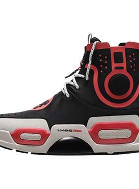纽约时装周秀中国李宁正品重燃2018冬男子高帮篮球休闲鞋AGBN054