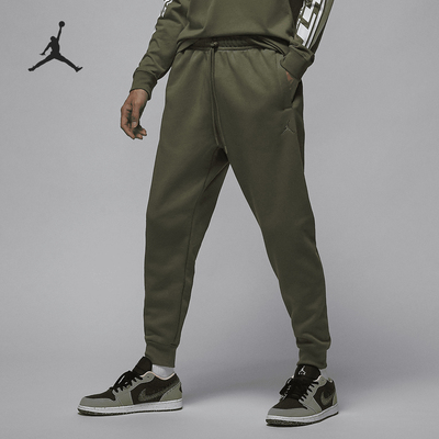 Nike/耐克正品JORDAN男士保暖运动加绒束脚长裤FV7230-222