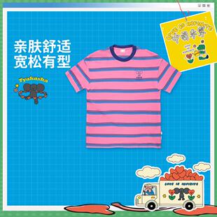 李宁正品TYAKASHA联名系列男女同款宽松柔软短袖文化衫AHSV809