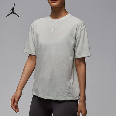 Nike/耐克正品JORDAN女士运动篮球针织透气短袖FN5117-034