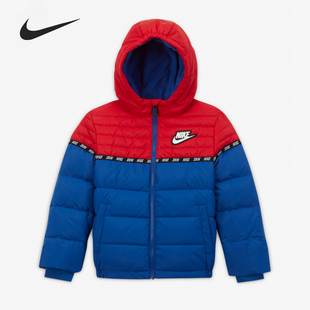 Nike/耐克正品冬季小童短款连帽保暖休闲运动羽绒服 DB7003