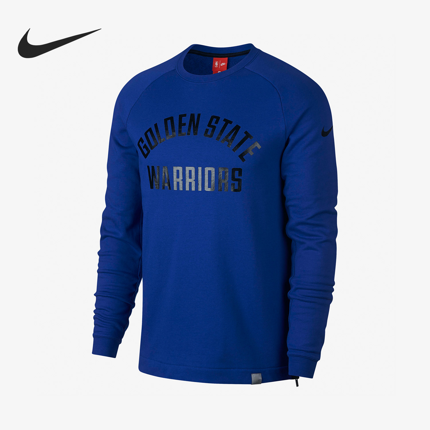 Nike/耐克正品经典男子圆领运动休闲字母套头卫衣860714-495