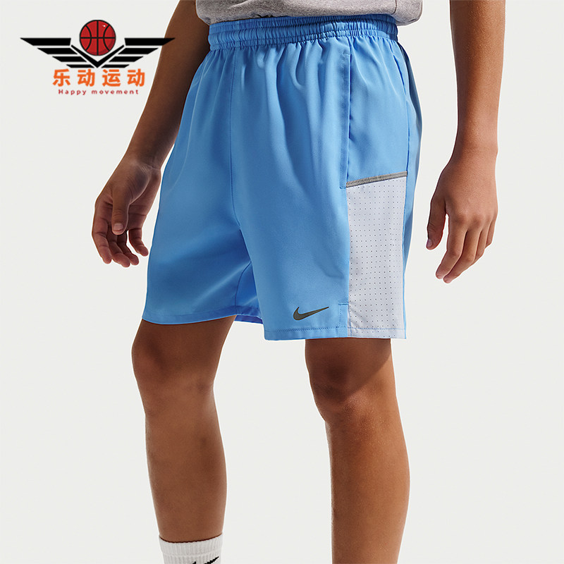 Nike/耐克正品Dri-FIT 大童日常休闲运动经典训练短裤IF2428-412