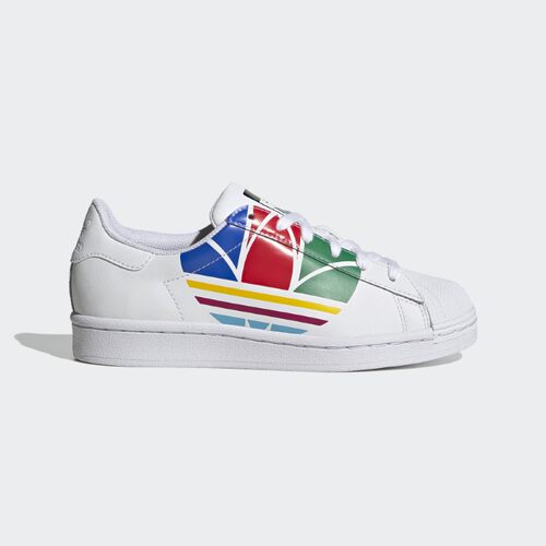 Adidas/阿迪达斯正品三叶草儿童 SUPERSTAR PURE J 休闲鞋 FW4005