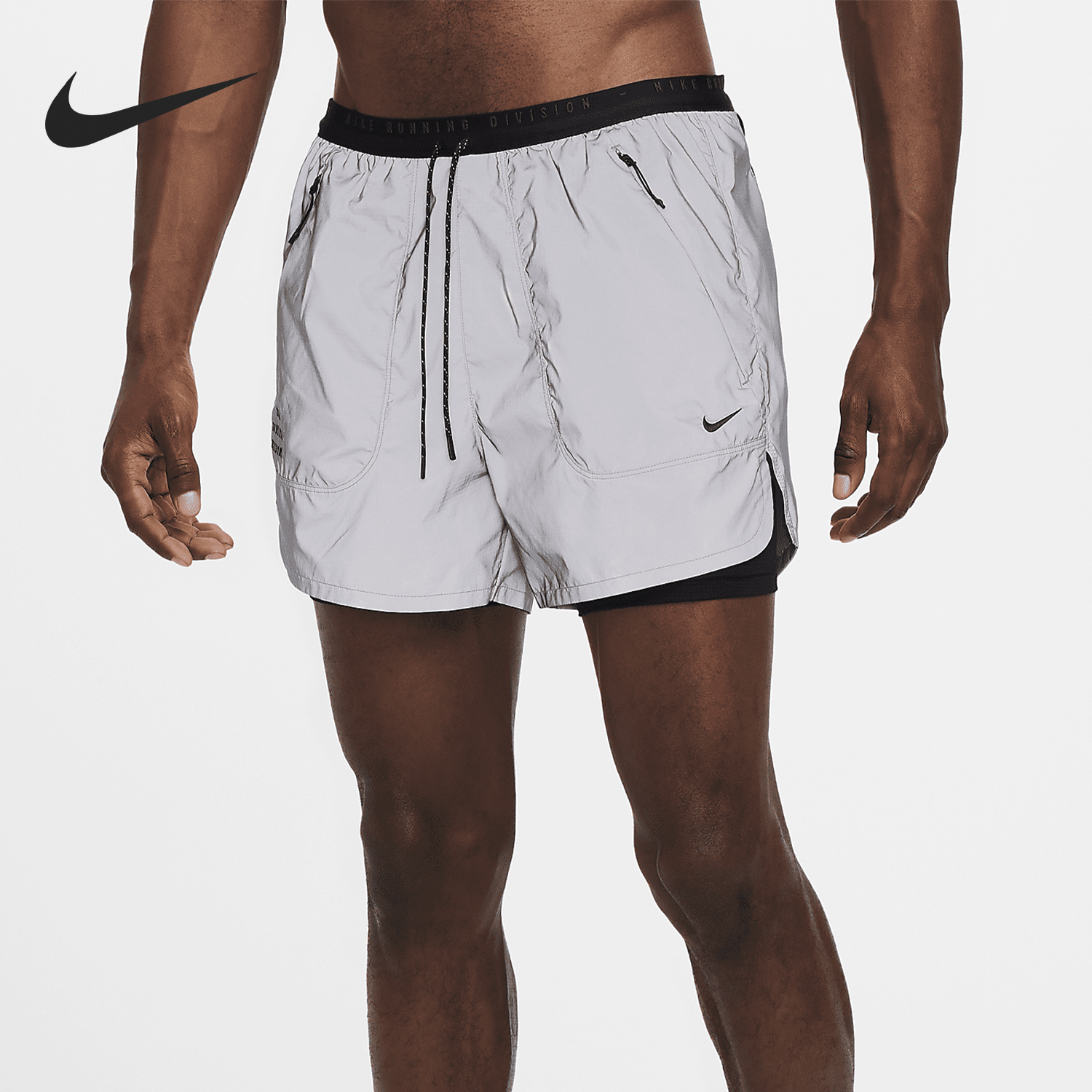 Nike/耐克正品2025男士跑步运动透气耐穿训练短裤FZ1123-035