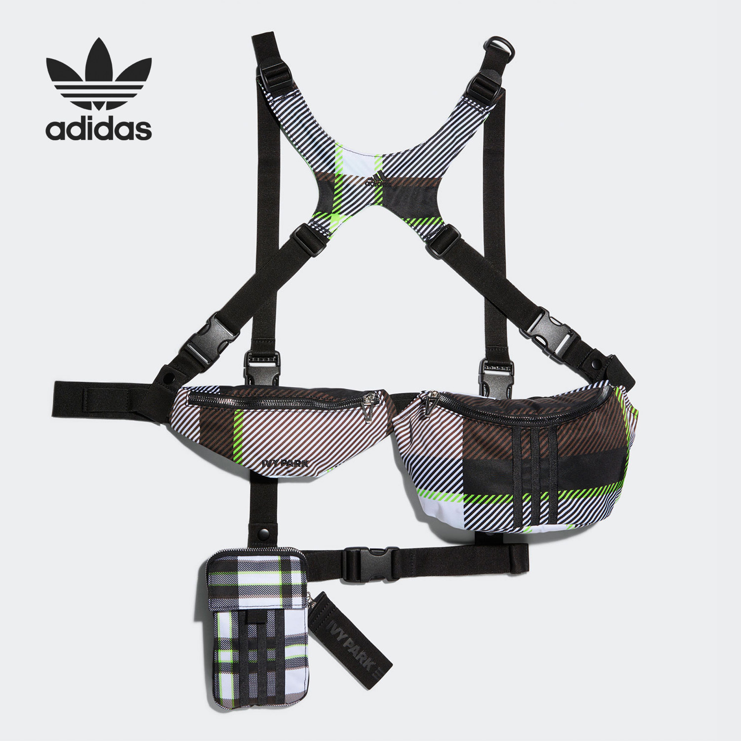 Adidas/阿迪达斯正品IVY PARK联名男女同款休闲运动包 HK4748,运动包/户外包/配件,挎包/拎包/休闲包,淘宝优惠券,粉丝福利购,淘宝优惠卷
