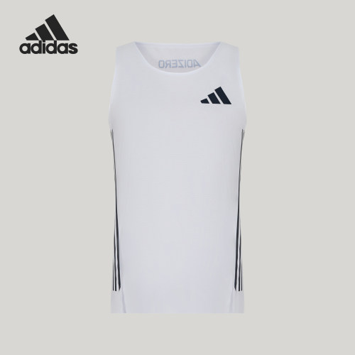 Adidas/阿迪达斯正品女士简约经典跑步运动T恤圆领背心LC8197