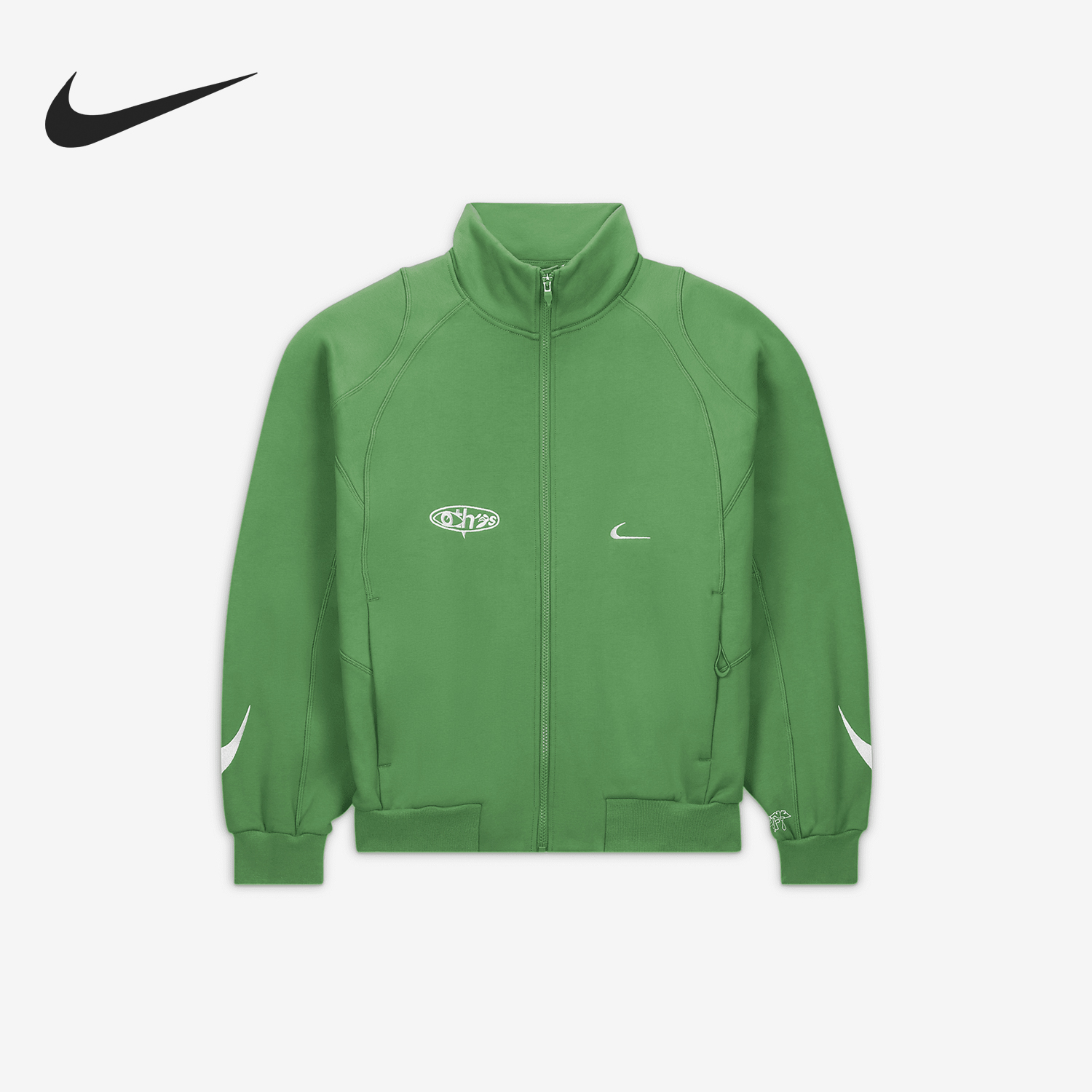 Nike/耐克正品2024新款男士加绒立领拼接运动外套DV4452-389