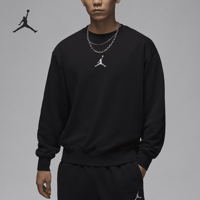 Nike/耐克正品JORDAN男士圆领运动针织宽松卫衣HV1751-010
