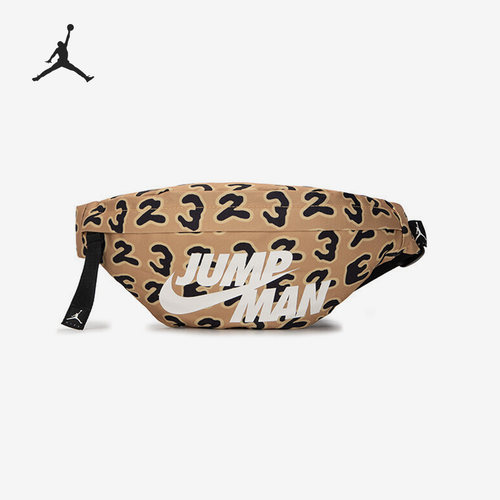 Nike/耐克正品JORDAN新款男女同款斜挎包腰包JD2233001GS-001
