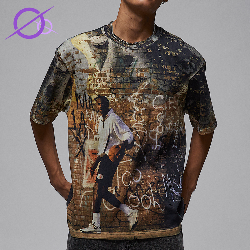 Nike/耐克正品Air Jordan 85男士透气复古潮流短袖T恤HQ9007-045