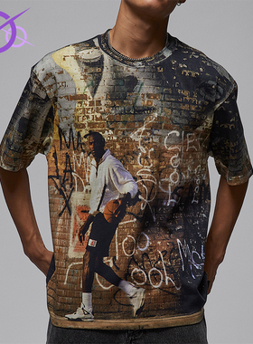 Nike/耐克正品Air Jordan 85男士透气复古潮流短袖T恤HQ9007-045