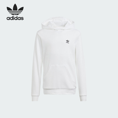 Adidas/阿迪达斯正品HELLO KITTY联名大童针织连帽卫衣IU3044