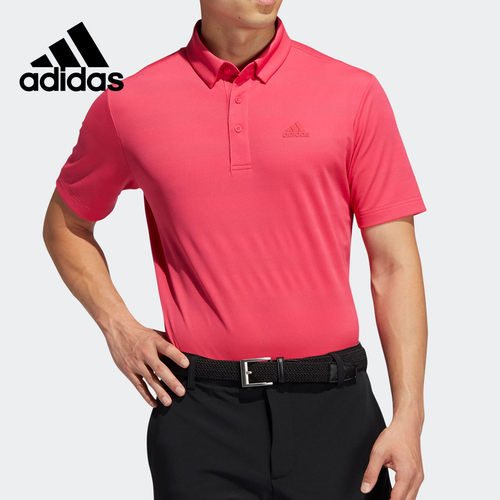 Adidas/阿迪达斯正品男子高尔夫吸汗运动短袖POLO衫 FS6887