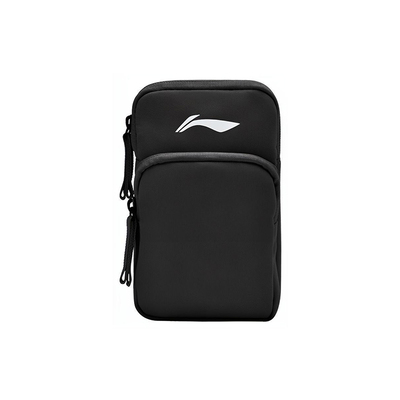 李宁正品2025新款男女同款轻便便携收纳运动单肩背包ABJT063-1