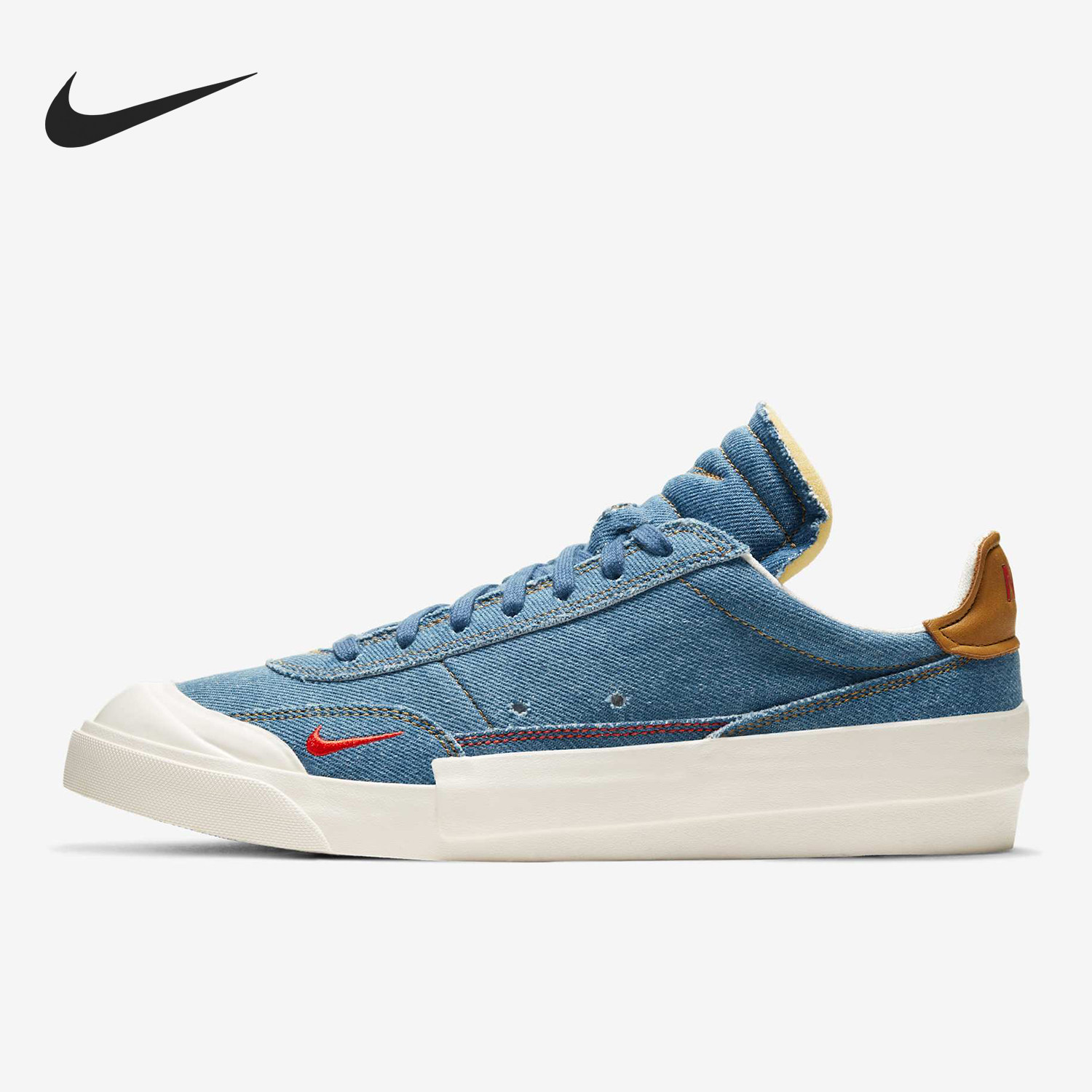 Nike/耐克正品运动男士低帮防滑牛仔时尚休闲板鞋CW6213-461,运动鞋new,板鞋,淘宝优惠券,粉丝福利购,淘宝优惠卷