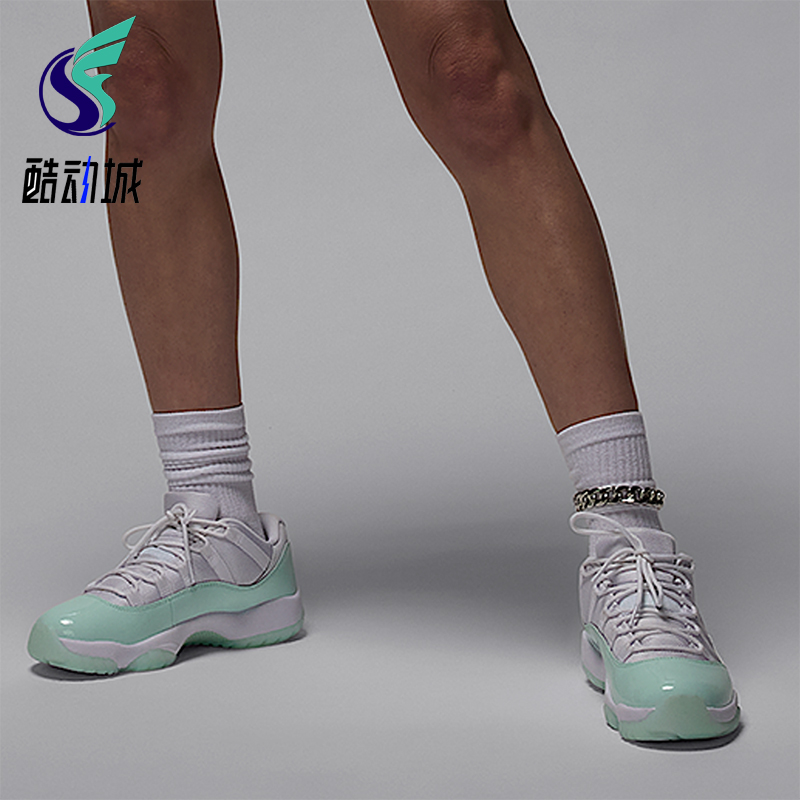 Nike/耐克正品JORDAN女士耐磨减震系带运动轻便篮球鞋AH7860-103