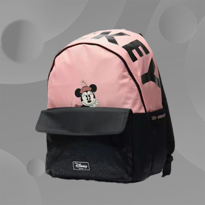 李宁运动包女包冬款米奇家族时尚电脑包书包双肩背包ABSQ474