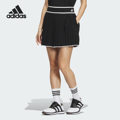 Adidas/阿迪达斯正品PK SKIRT 女士透气高尔夫运动短裙IN6589