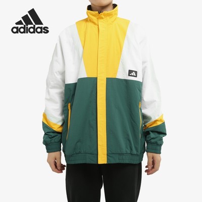 Adidas/阿迪达斯正品男子双面训练运动保暖夹克外套 GM4444