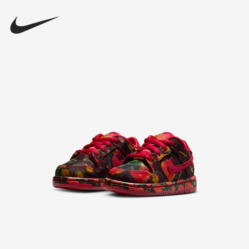 Nike/耐克正品Dunk Low婴童时尚轻便低帮经典休闲板鞋FZ1237-600