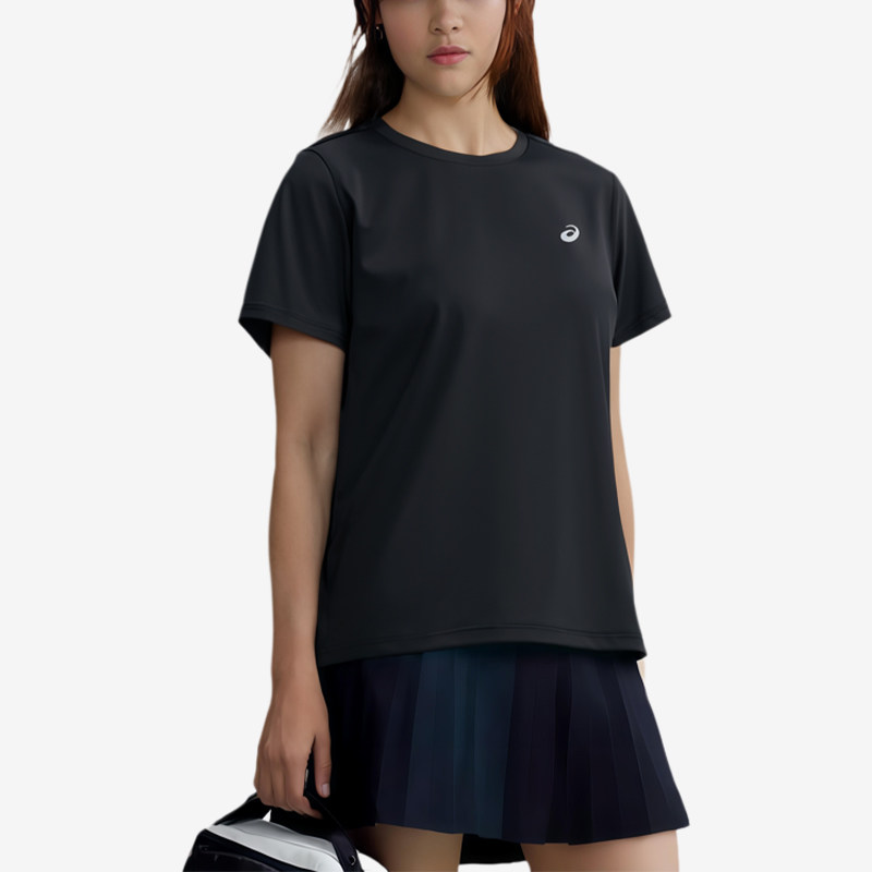 Asics/亚瑟士正品夏季新款女子户外运动训练短袖T恤2012D164-001