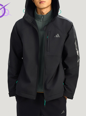 Adidas/阿迪达斯正品2025男士多口袋抓绒保暖户外运动外套KR2496