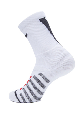 Lining/李宁正品春季男子CBA篮球系列抗菌透气篮球中长袜AWLT021