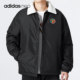Adidas 运动翻领男女舒适保暖棉服外套HR3712 阿迪达斯正品