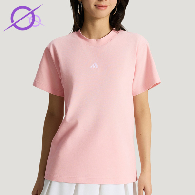 Adidas/阿迪达斯正品夏季女士时尚日常经典透气休闲短袖T恤KX2765