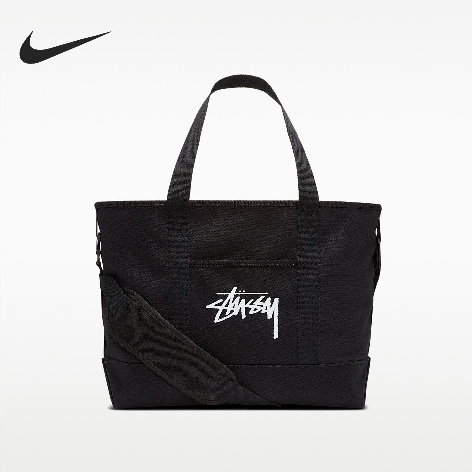 Nike耐克正品x Stüssy男女拉链托特挎包/拎包/休闲包CZ1521-010