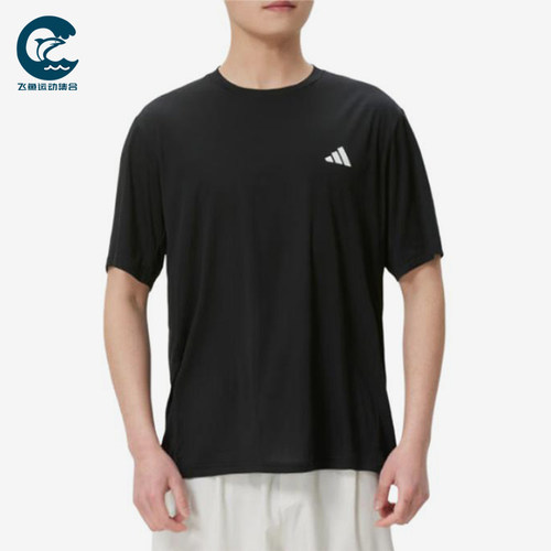 Adidas/阿迪达斯正品圆领套头短袖跑步T恤新款短袖T恤KU8712