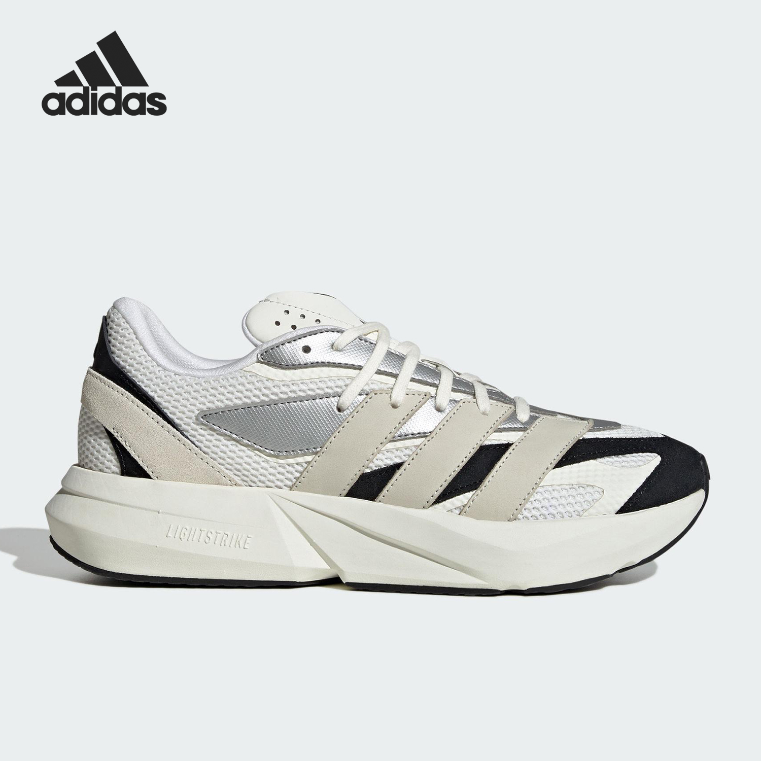 Adidas/阿迪达斯正品LIGHTBLAZE男女缓震耐磨运动跑步鞋JR7213