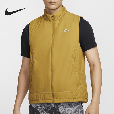 Nike/耐克正品Therma-FIT 男士拉链运动跑步马甲FZ0002-716